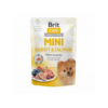 BRIT CARE MINI RABBIT SALMON FILLETS POUCH 85 GR